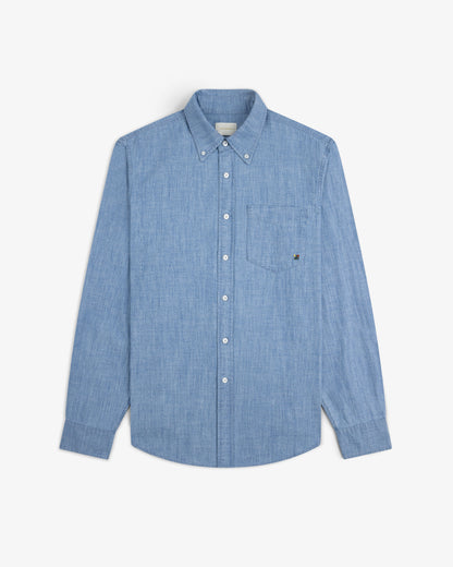 Aimé Leon Dore Deals - Crest Chambray Shirt Light wash