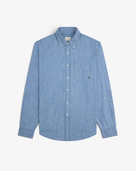 Aimé Leon Dore Deals - Crest Chambray Shirt Light wash