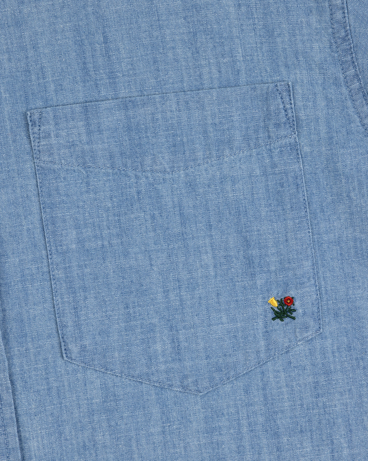 Aimé Leon Dore Deals - Crest Chambray Shirt Light wash