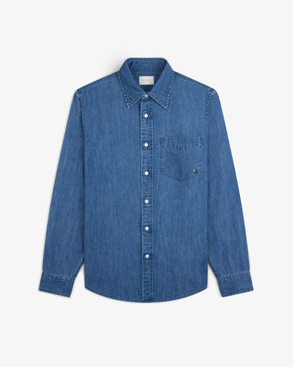 Aimé Leon Dore Classic - Crest Chambray Shirt Mid wash