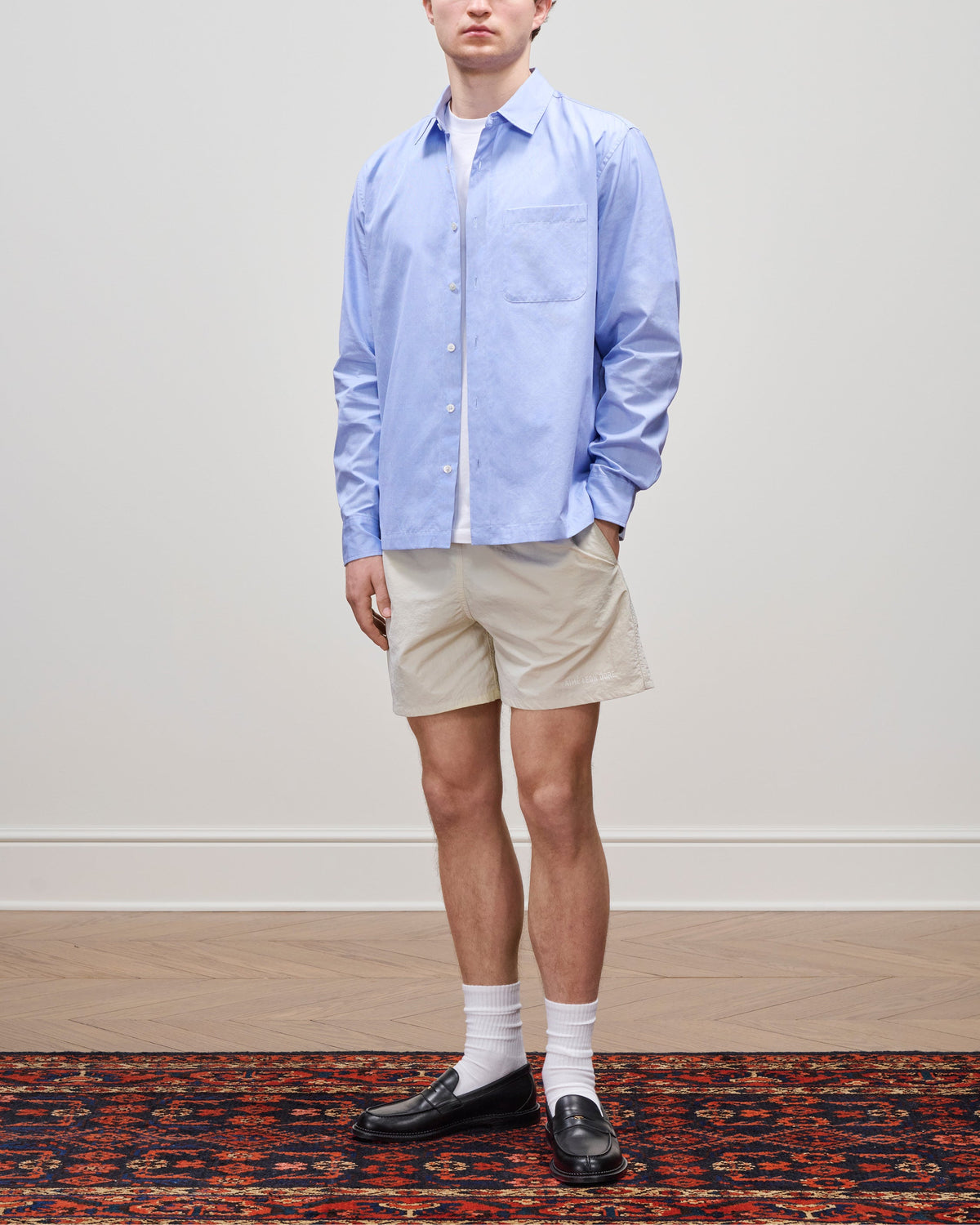 Aimé Leon Dore Essential - Poplin Casual Shirt Blue
