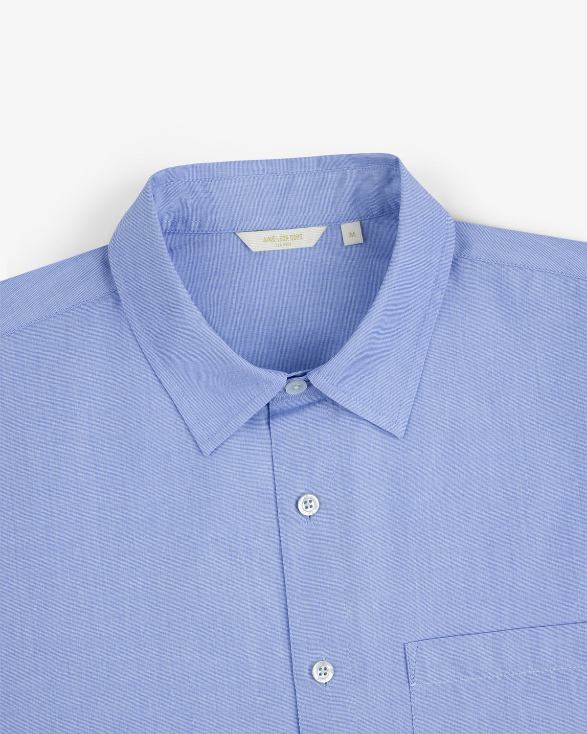 Aimé Leon Dore Essential - Poplin Casual Shirt Blue