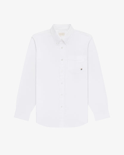 Aimé Leon Dore Everyday - Crest Oxford Shirt Bright white