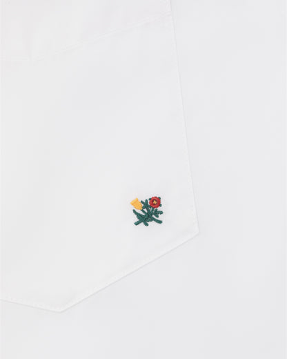Aimé Leon Dore Everyday - Crest Oxford Shirt Bright white