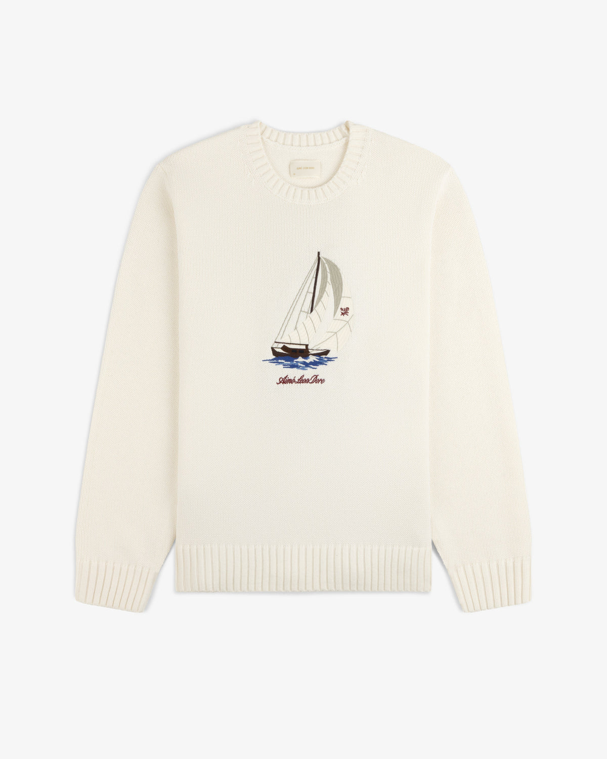 Aimé Leon Dore Smart Buy - Regatta Embroidered Crewneck Sweater Pristine