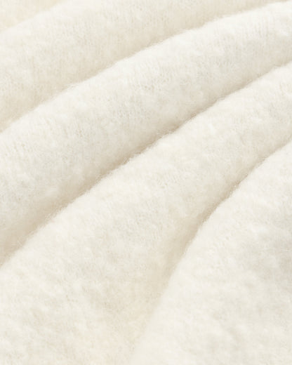 Aimé Leon Dore Special Offer - Alpaca Wool Quarter Zip Sweater Coconut milk