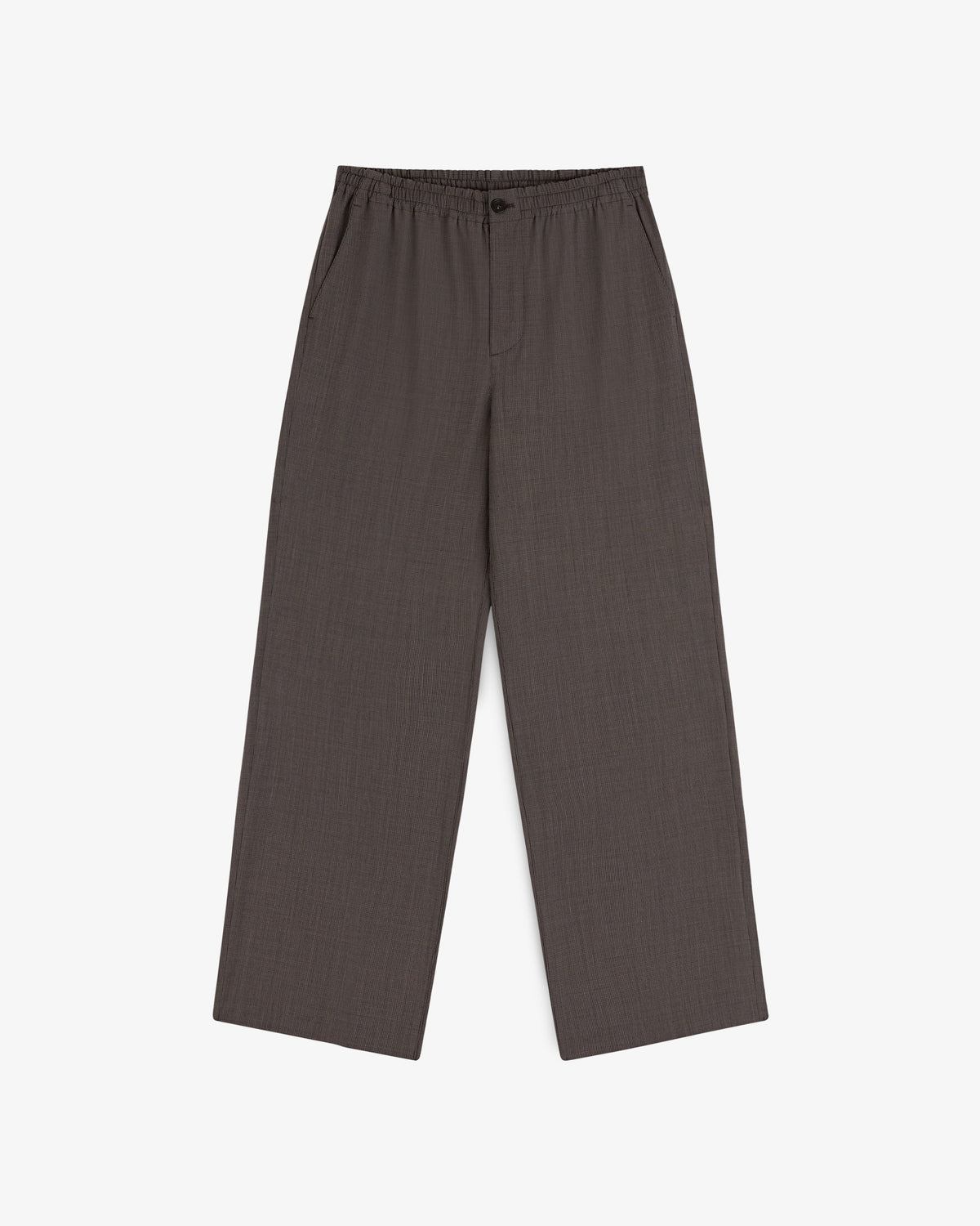Aimé Leon Dore Best Price - Houndstooth Elasticated Waist Trouser Brown houndstooth