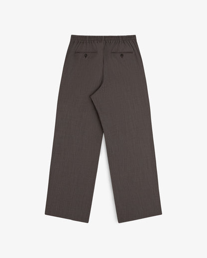 Aimé Leon Dore Best Price - Houndstooth Elasticated Waist Trouser Brown houndstooth