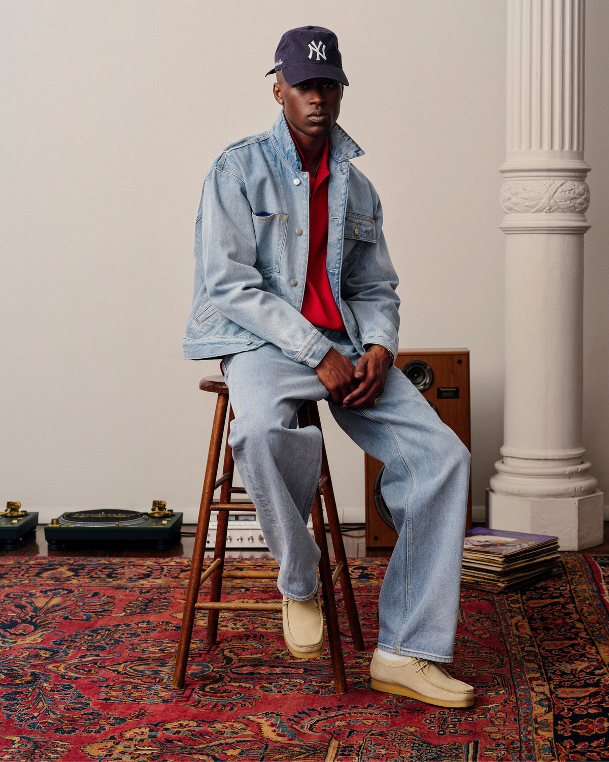 Aimé Leon Dore Discount - ALD Relaxed Fit Denim Evening blue