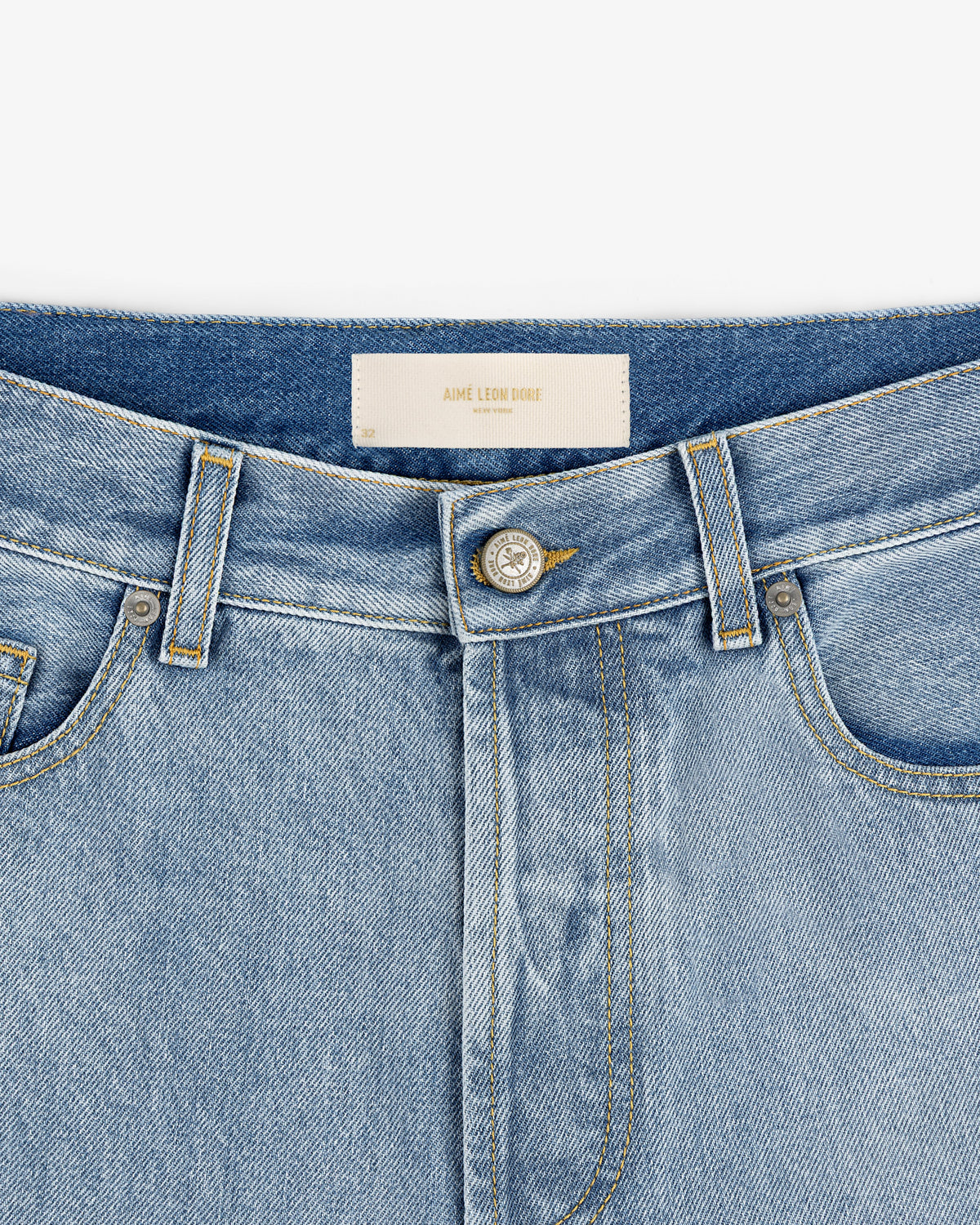 Aimé Leon Dore Discount - ALD Relaxed Fit Denim Evening blue