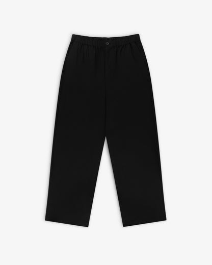Aimé Leon Dore Featured - Relaxed Cotton Trouser Jet black