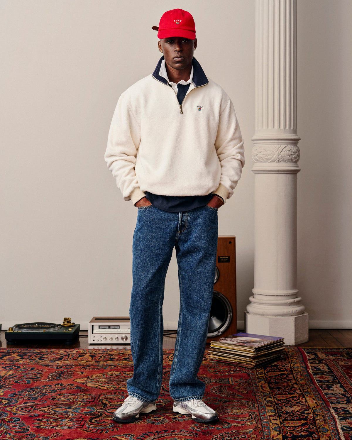 Aimé Leon Dore Featured - ALD Straight Fit Denim Evening blue