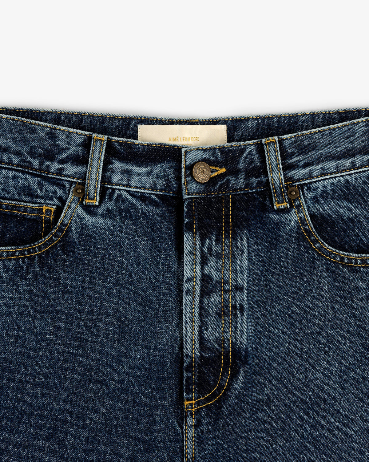 Aimé Leon Dore Featured - ALD Straight Fit Denim Evening blue