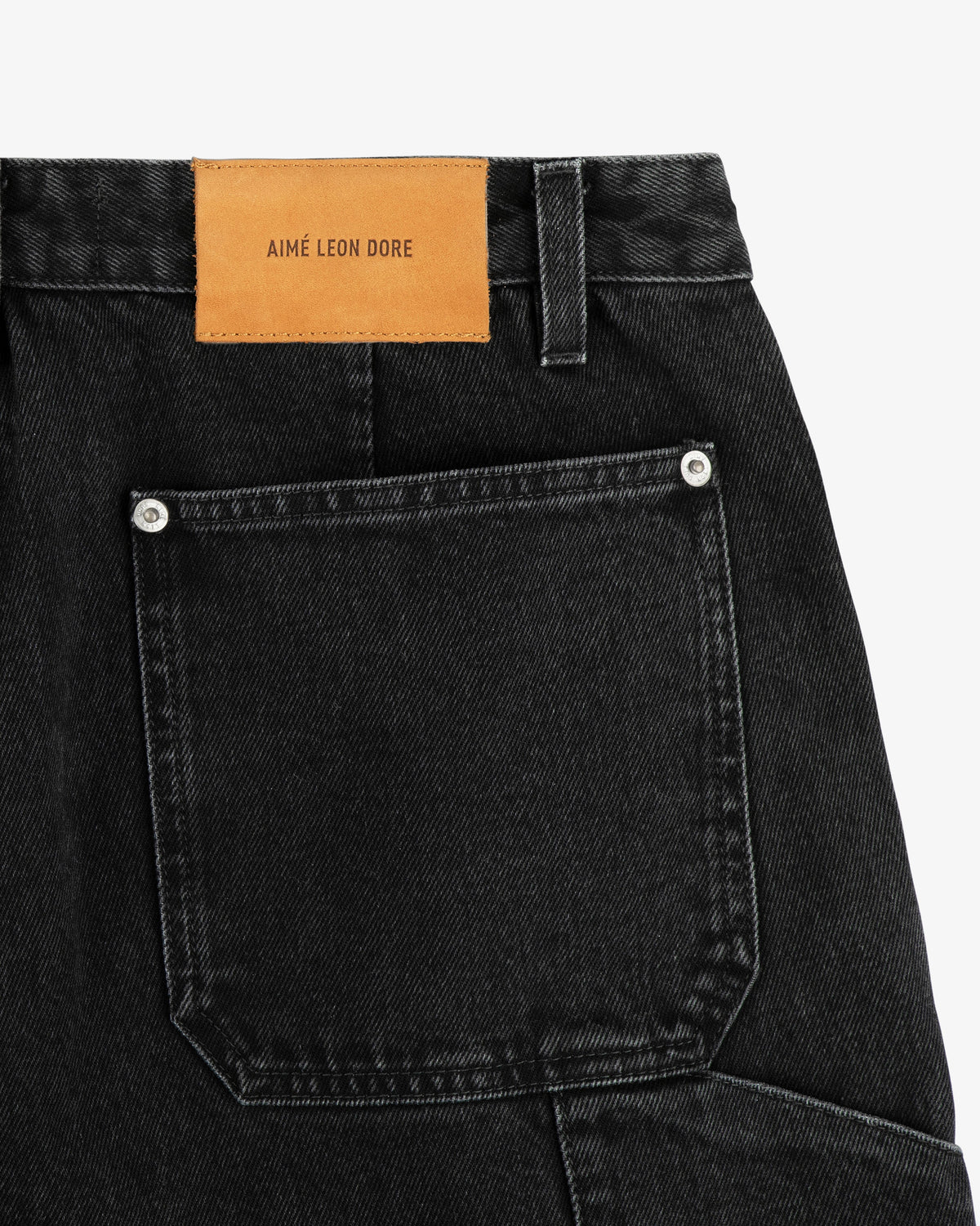 Aimé Leon Dore Featured - Denim Carpenter Pant Washed black