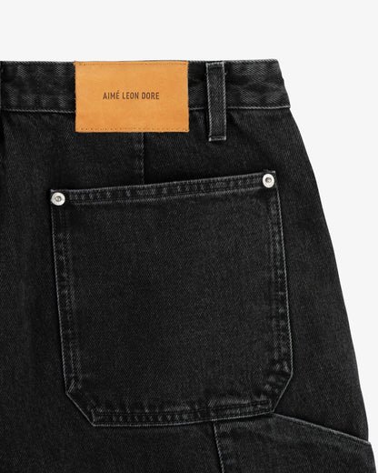 Aimé Leon Dore Featured - Denim Carpenter Pant Washed black