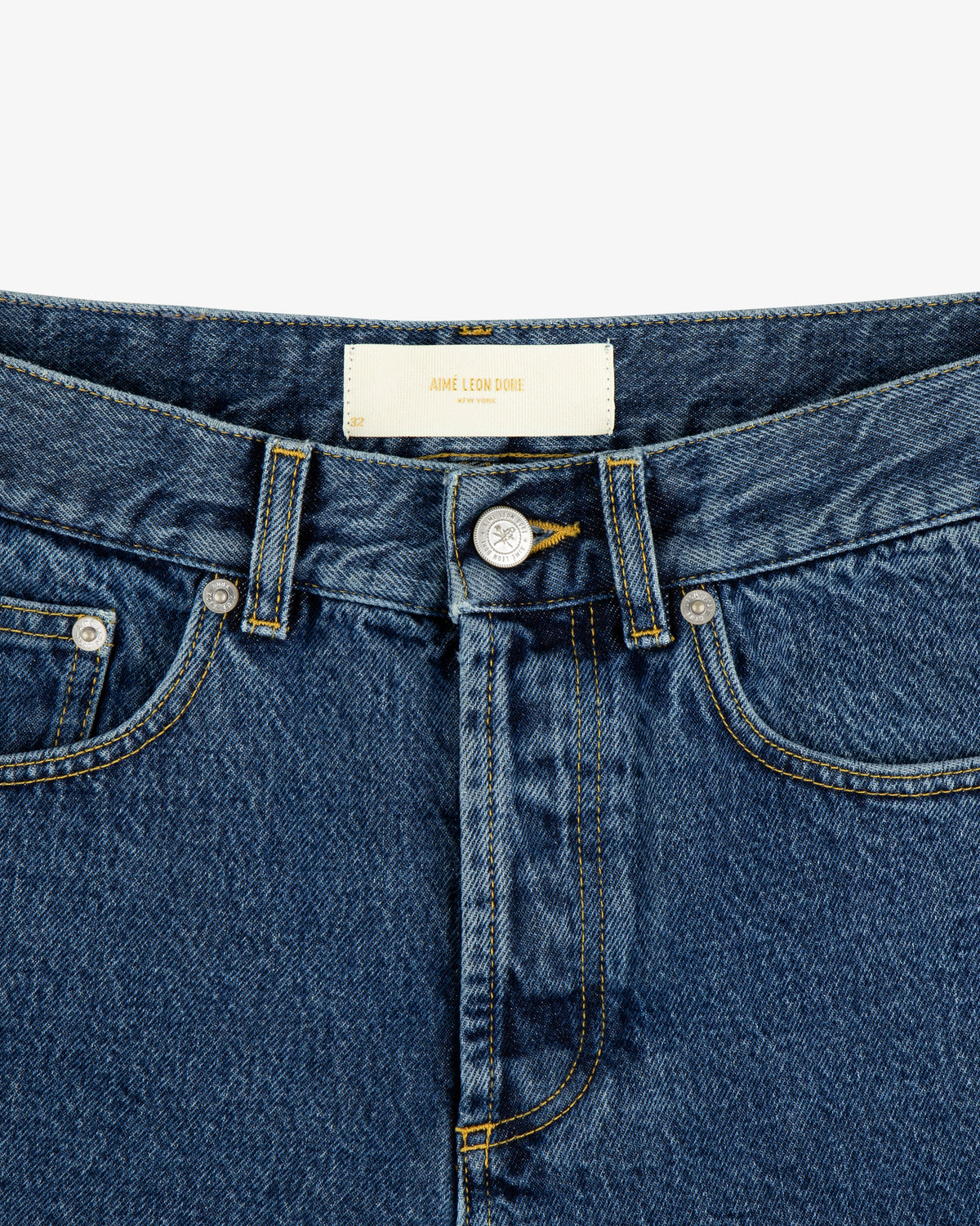 Aimé Leon Dore Quality - ALD Slim Straight Fit Denim Evening blue