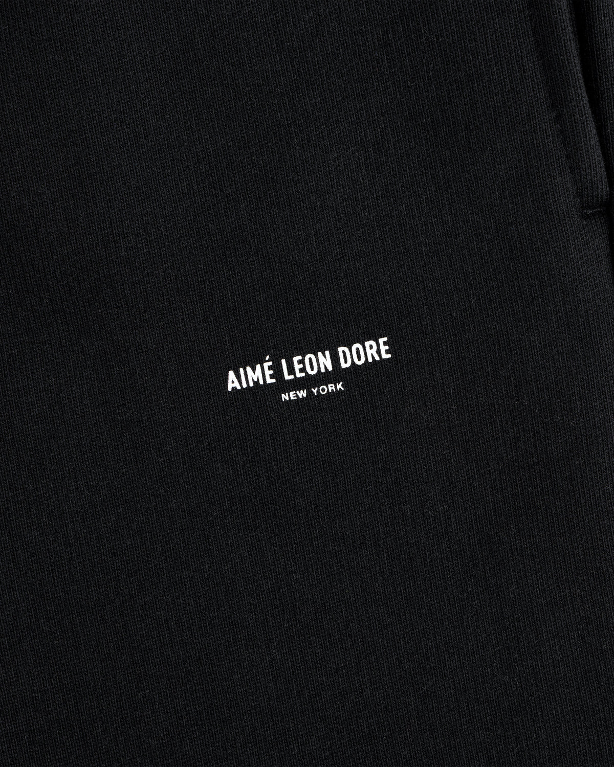 Aimé Leon Dore Essential - Micro Logo Sweatpants Jet black