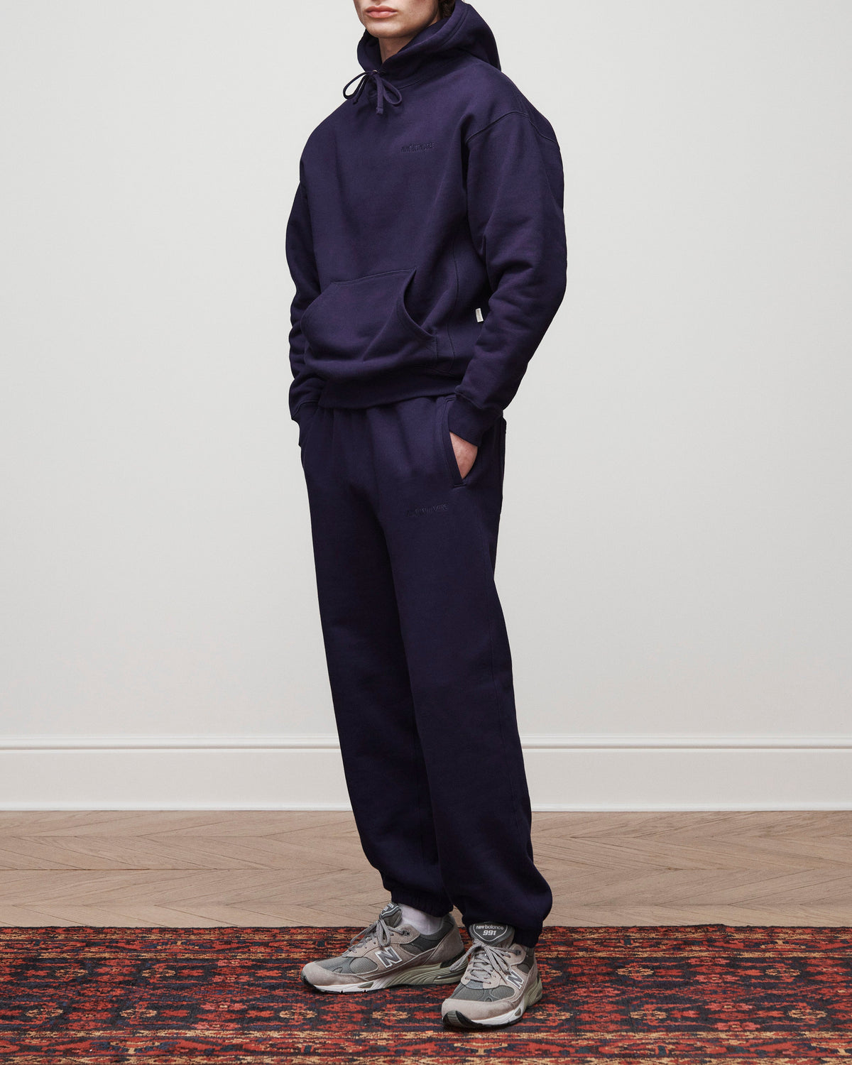 Aimé Leon Dore Quality - Tonal Logo Sweatpants Evening blue