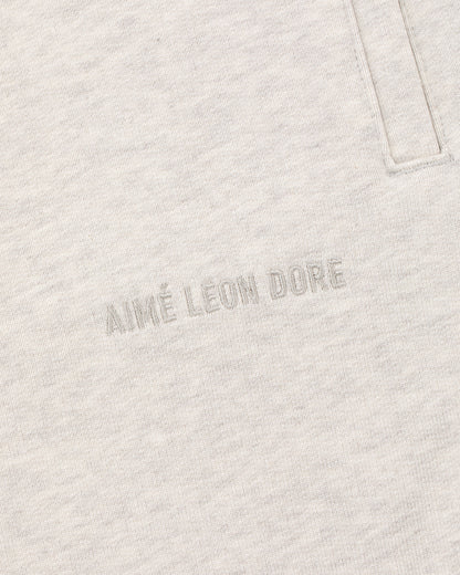 Aimé Leon Dore Signature - Tonal Logo Sweatpants Oatmeal