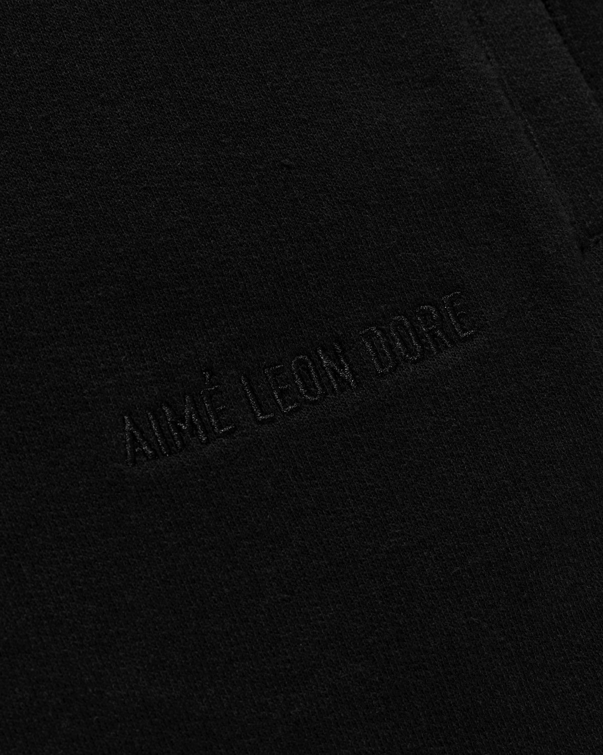 Aimé Leon Dore Classic - Tonal Logo Sweatshorts Jet black