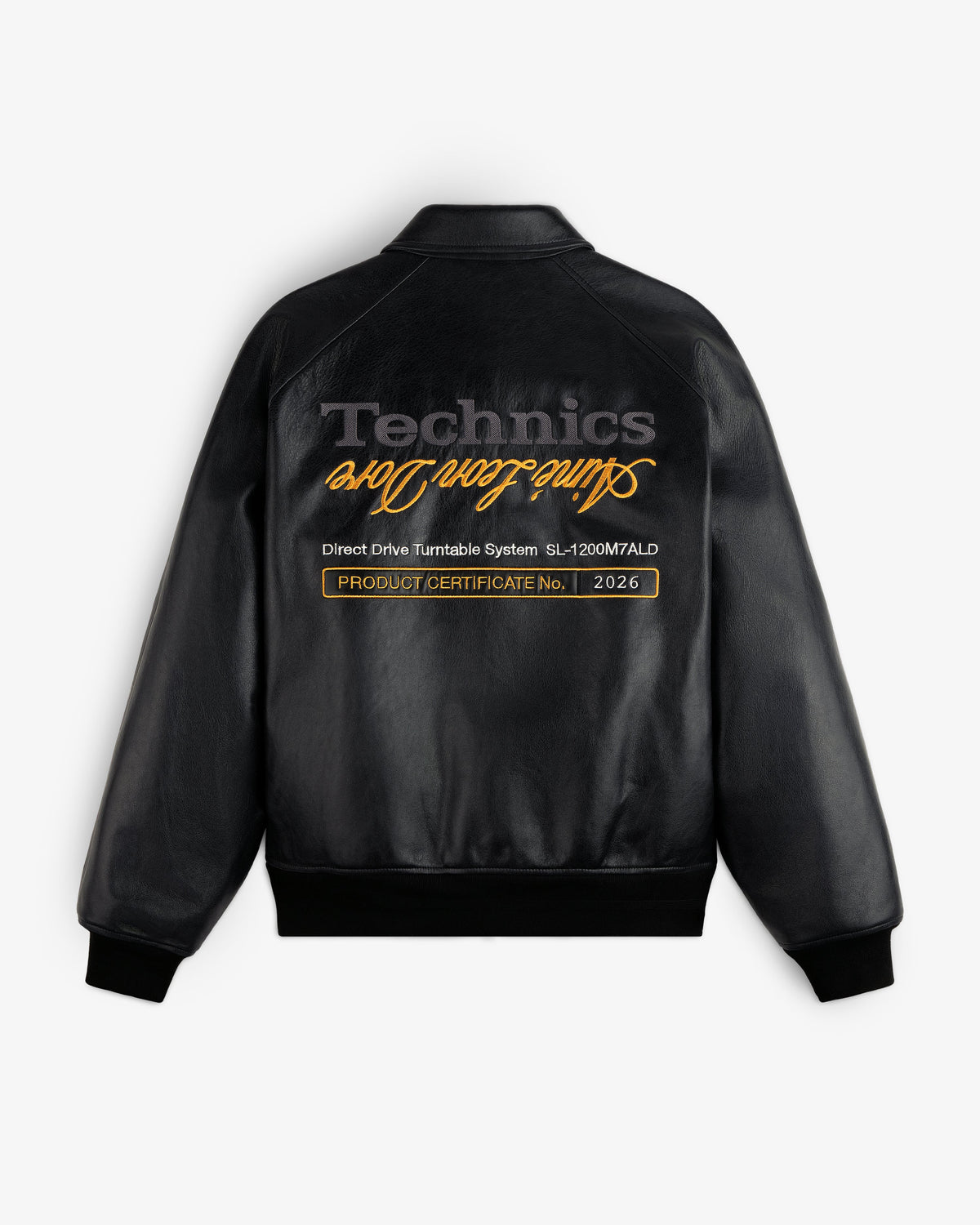 Aimé Leon Dore Great Value - ALD / Technics Varsity Leather Jacket Evening blue