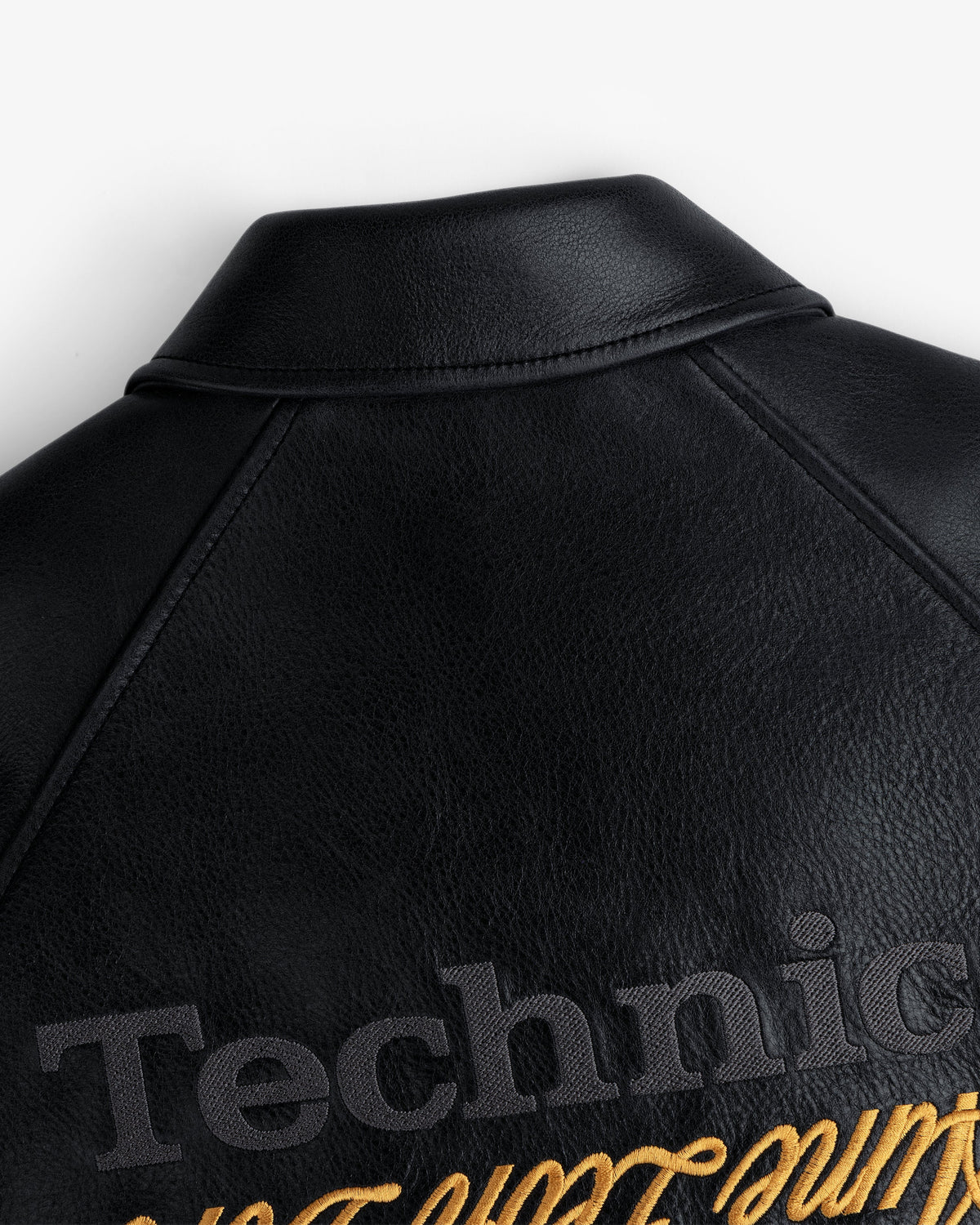 Aimé Leon Dore Great Value - ALD / Technics Varsity Leather Jacket Evening blue