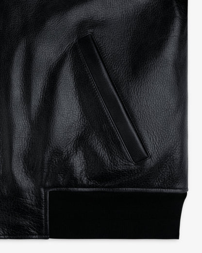 Aimé Leon Dore Great Value - ALD / Technics Varsity Leather Jacket Evening blue
