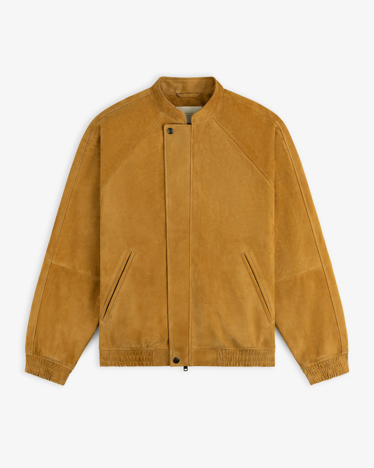 Aimé Leon Dore Everyday - Suede Cafe Racer Jacket Evening blue