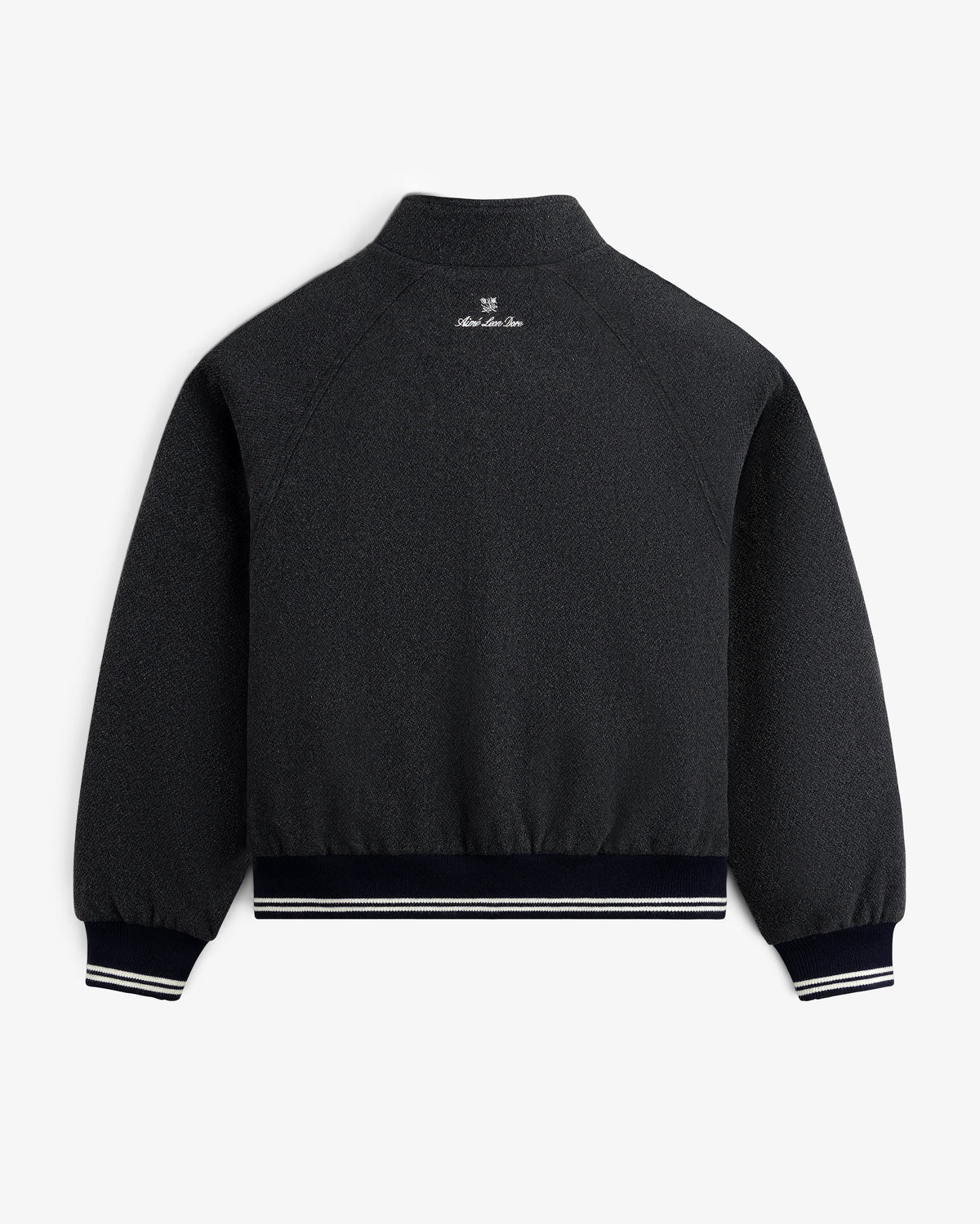 Aimé Leon Dore Value - NY Highlanders Wool Varsity Jacket Charcoal