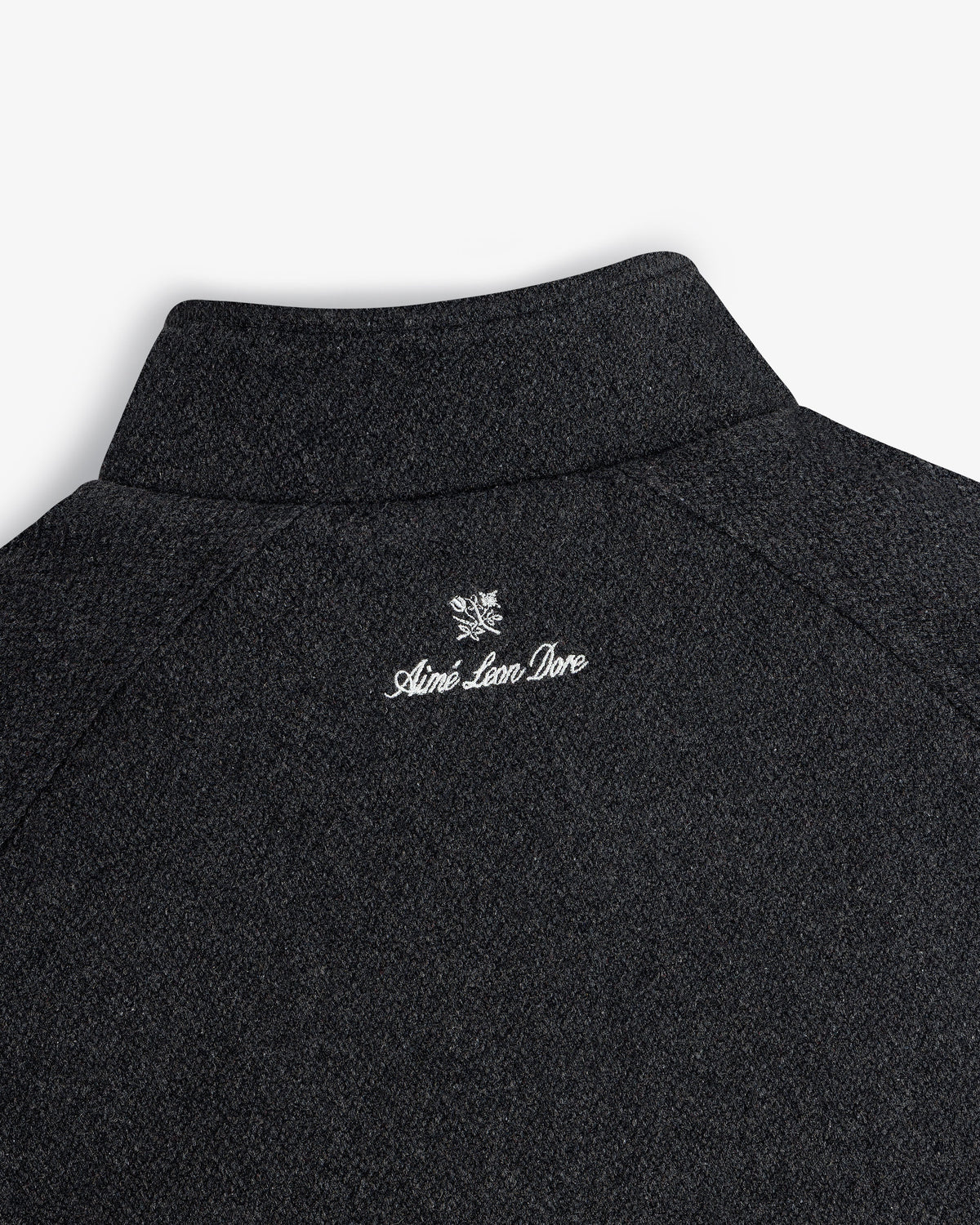 Aimé Leon Dore Value - NY Highlanders Wool Varsity Jacket Charcoal