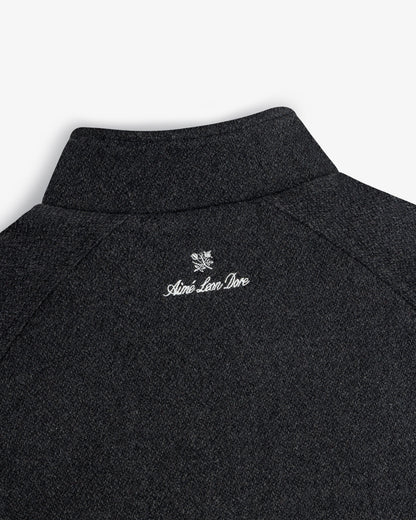 Aimé Leon Dore Value - NY Highlanders Wool Varsity Jacket Charcoal