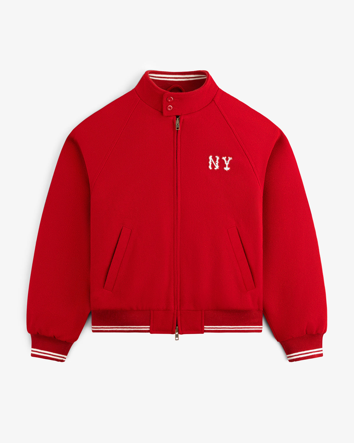 Aimé Leon Dore Best Price - NY Highlanders Wool Varsity Jacket Equestrian red