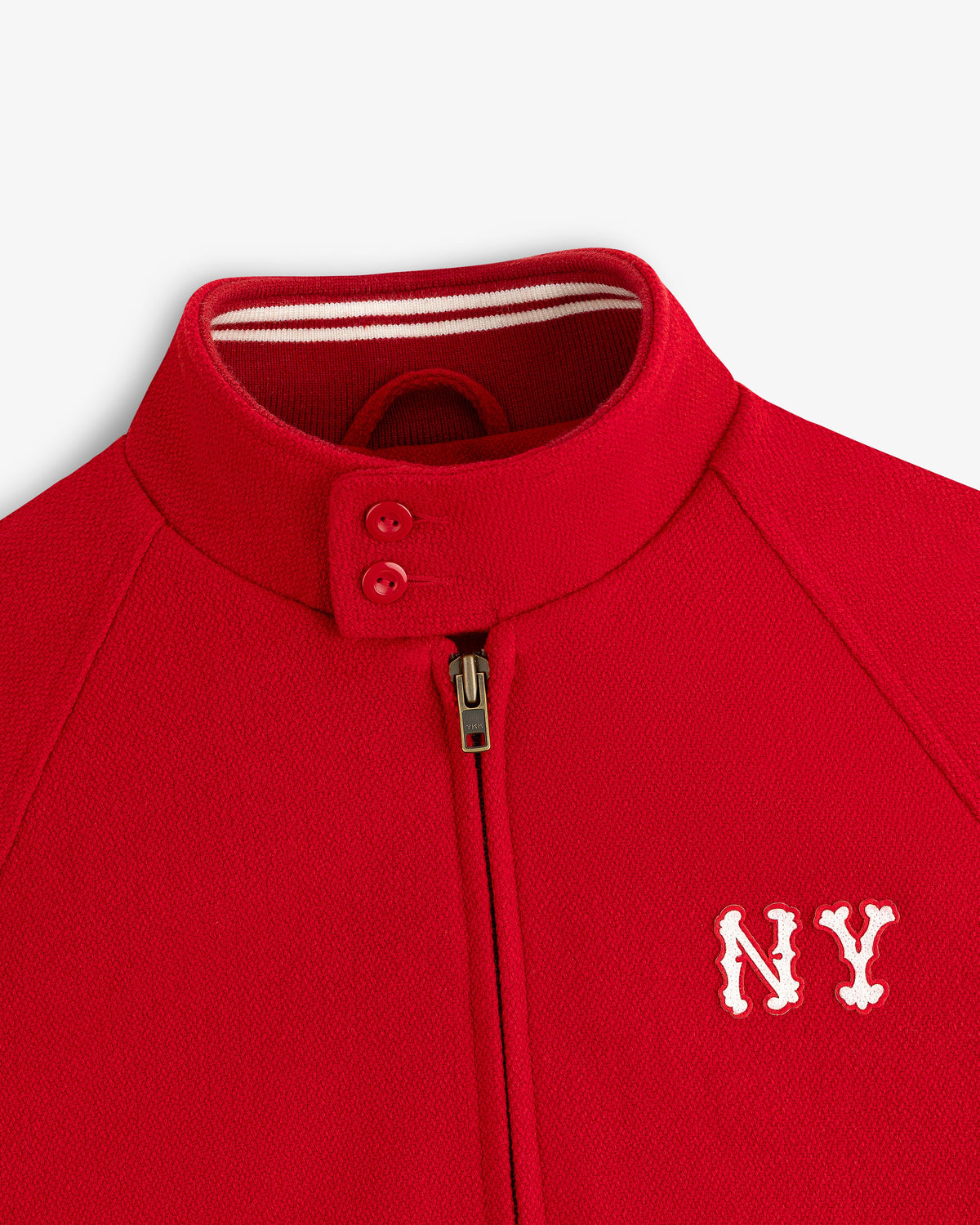 Aimé Leon Dore Best Price - NY Highlanders Wool Varsity Jacket Equestrian red