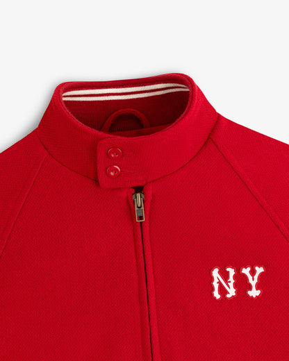 Aimé Leon Dore Best Price - NY Highlanders Wool Varsity Jacket Equestrian red