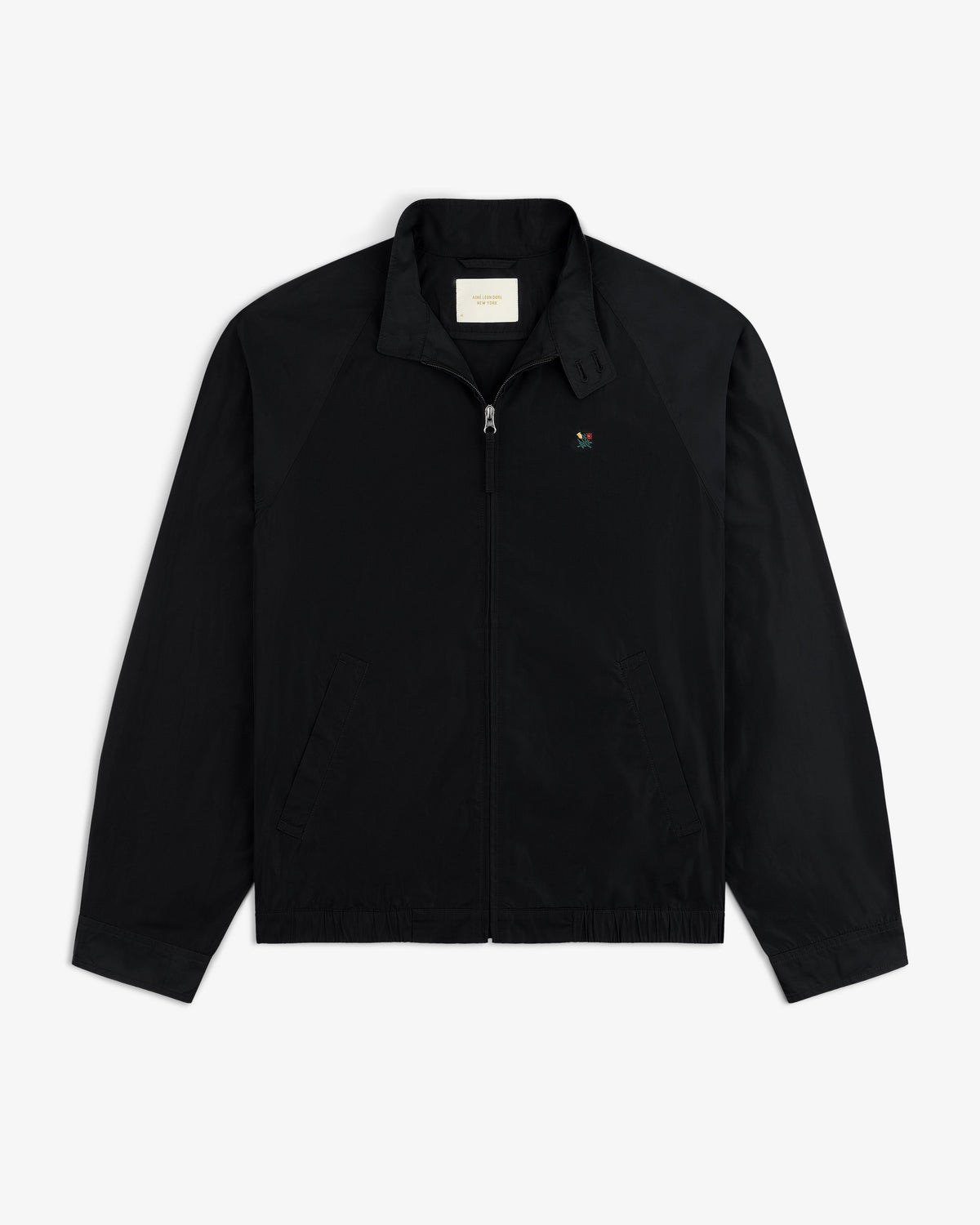 Aimé Leon Dore Latest - Crest Nylon Windbreaker Jet black