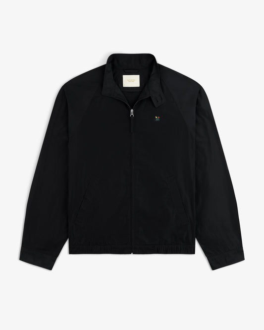 Aimé Leon Dore Latest - Crest Nylon Windbreaker Jet black