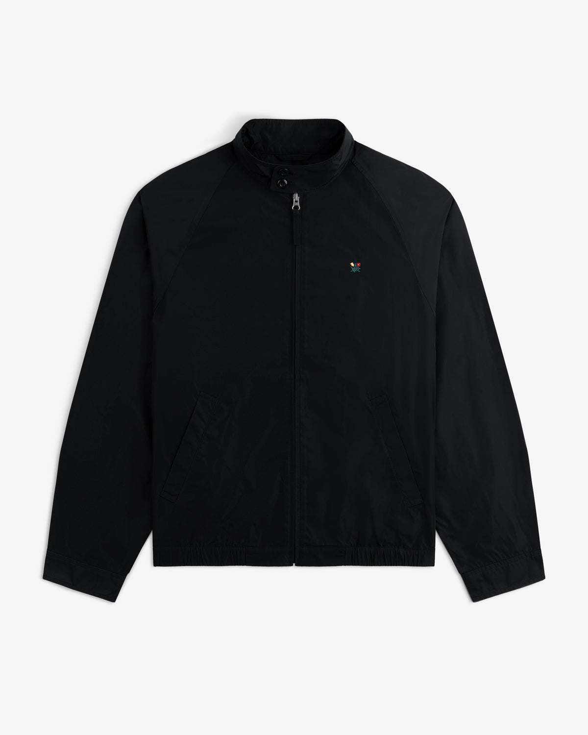 Aimé Leon Dore Latest - Crest Nylon Windbreaker Jet black