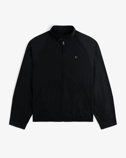 Aimé Leon Dore Latest - Crest Nylon Windbreaker Jet black