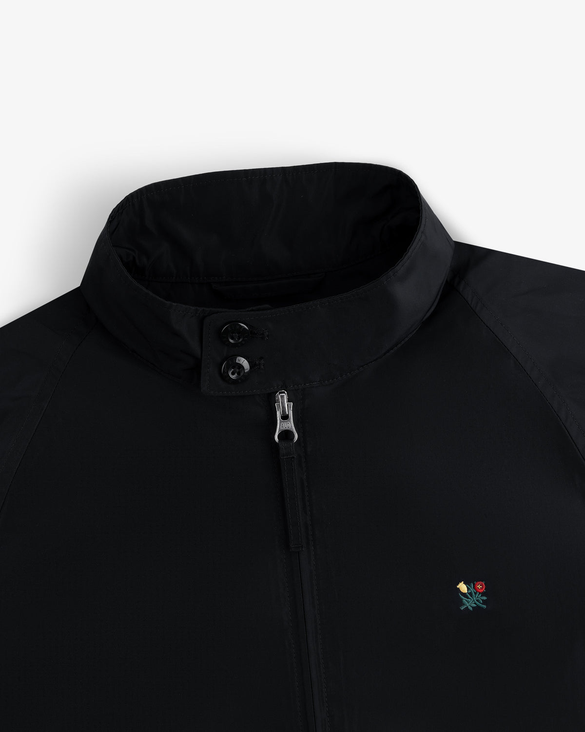 Aimé Leon Dore Latest - Crest Nylon Windbreaker Jet black