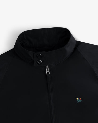 Aimé Leon Dore Latest - Crest Nylon Windbreaker Jet black
