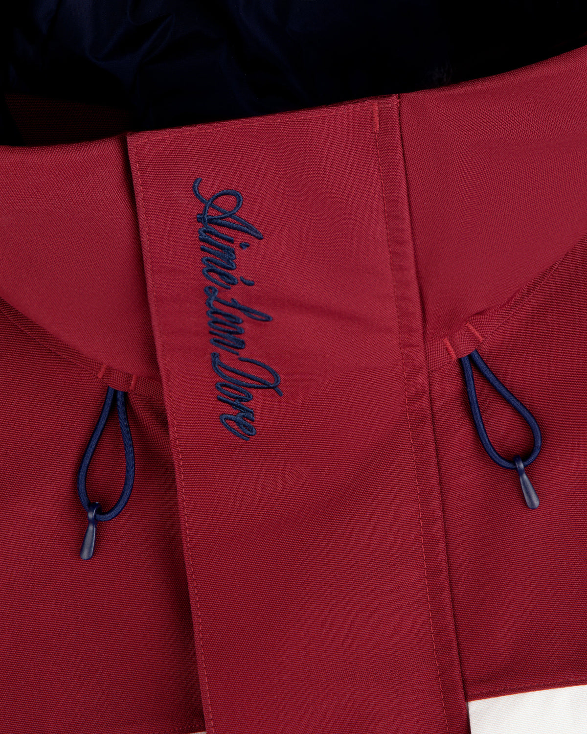 Aimé Leon Dore Sale - GORE-TEX Striped Sailing Jacket Cordovan