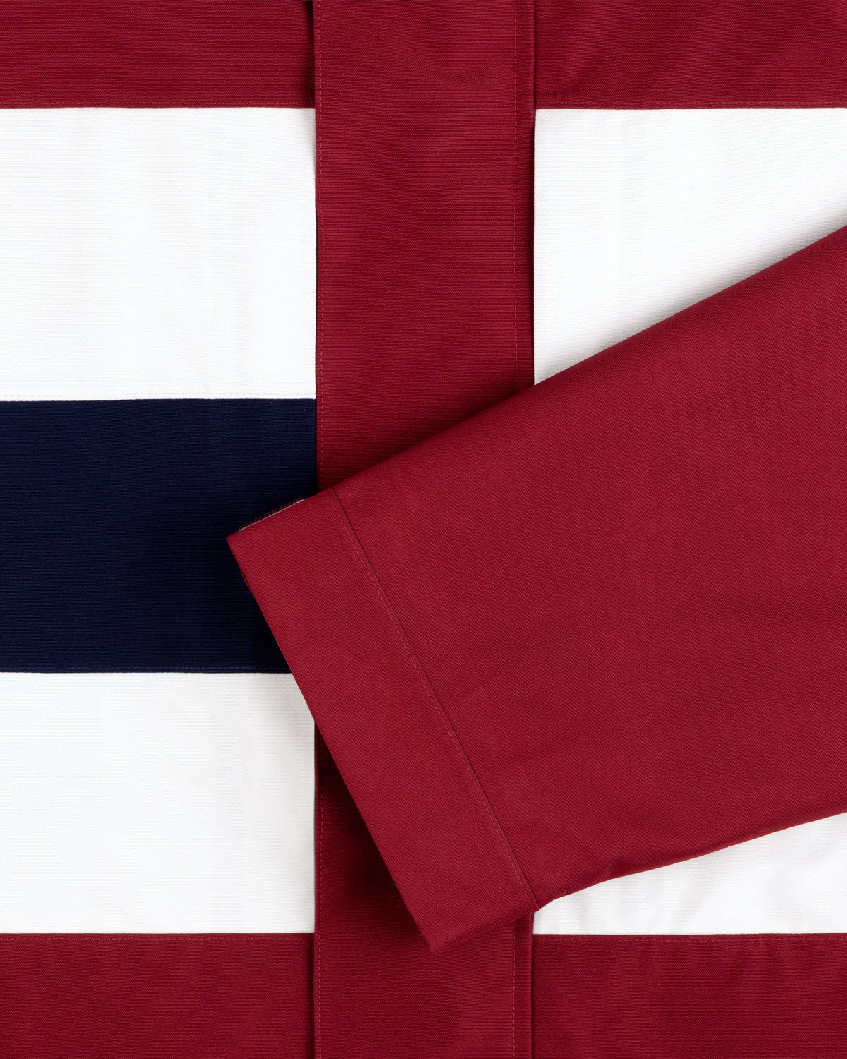 Aimé Leon Dore Sale - GORE-TEX Striped Sailing Jacket Cordovan