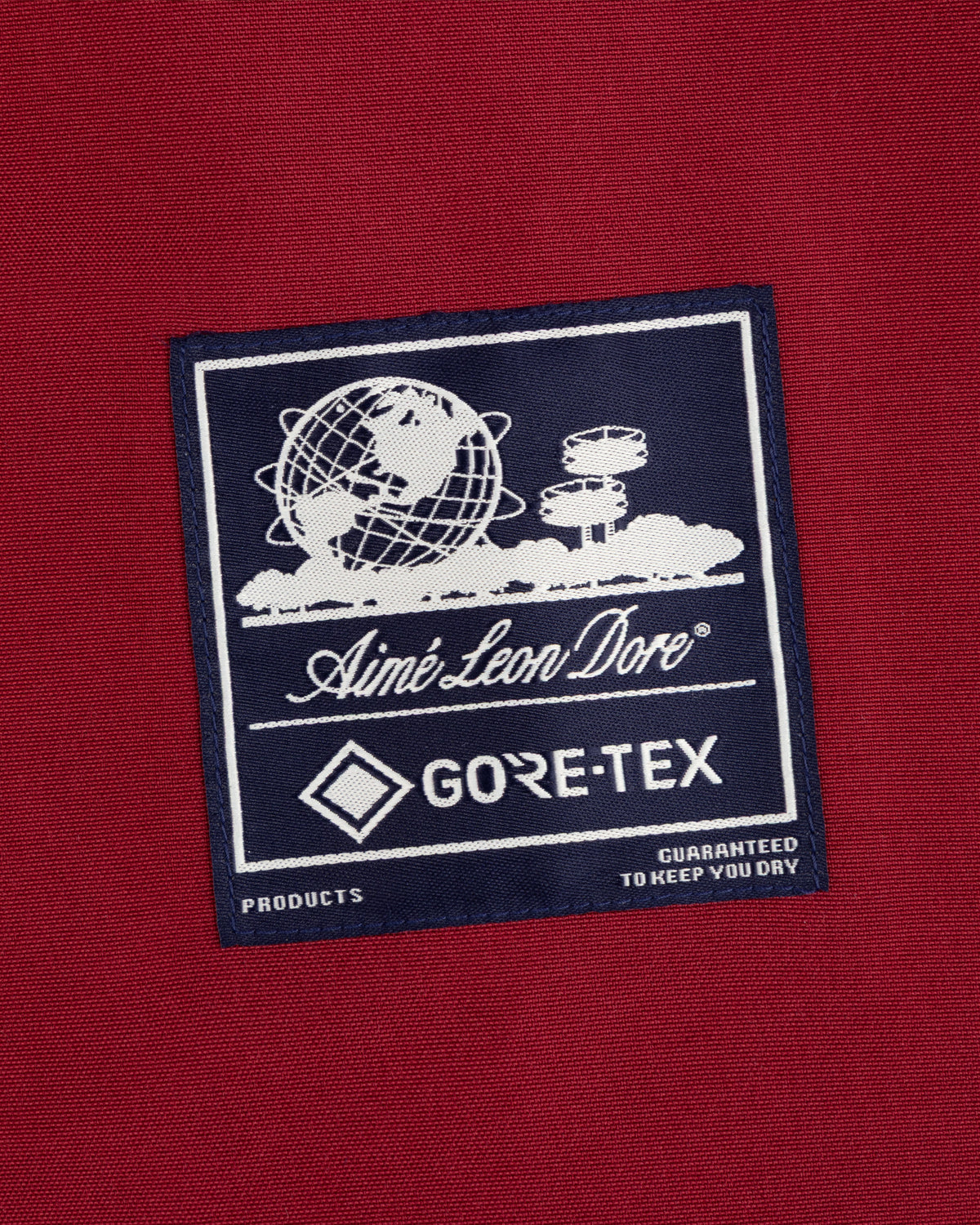 Aimé Leon Dore Sale - GORE-TEX Striped Sailing Jacket Cordovan