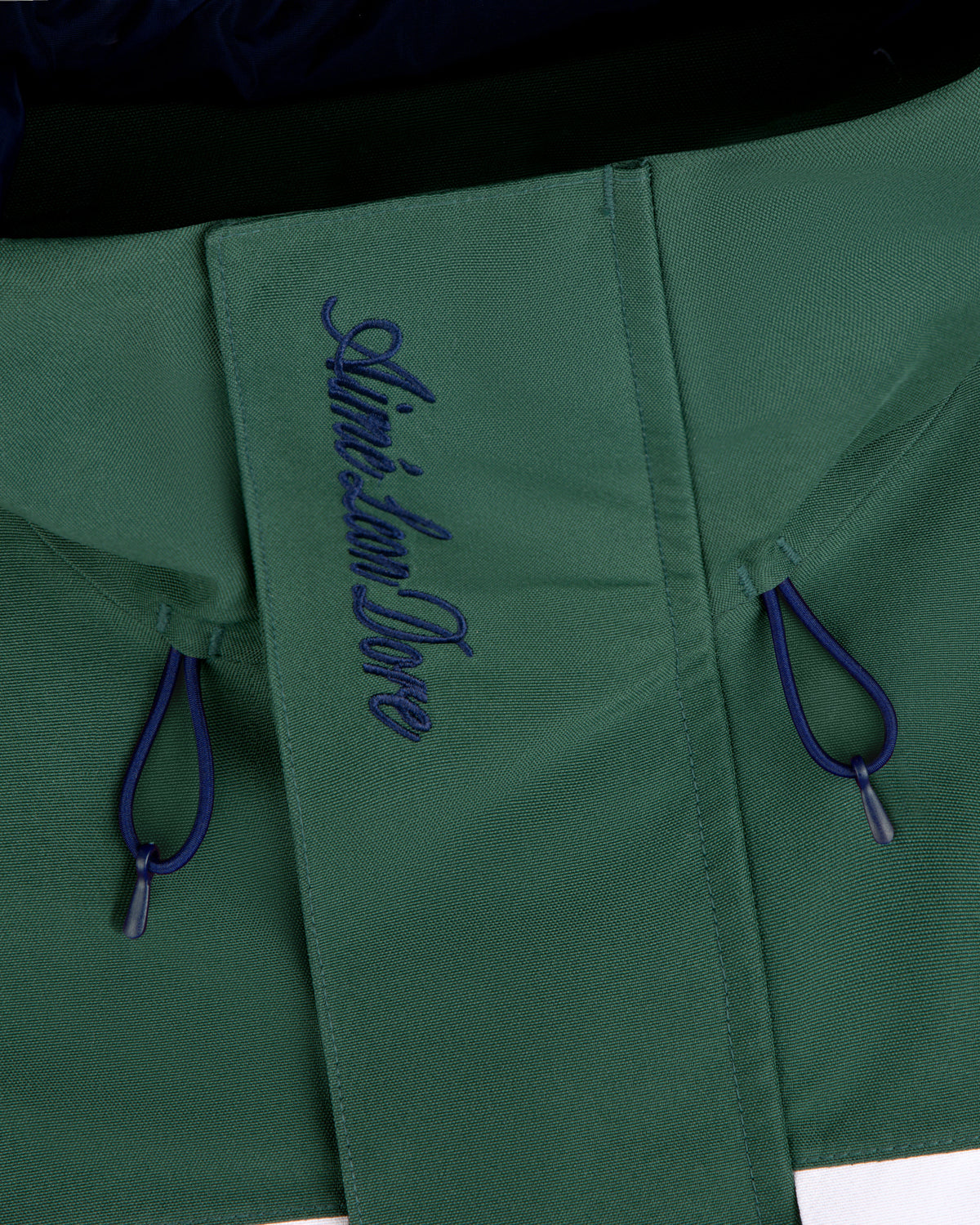 Aimé Leon Dore Essential - GORE-TEX Striped Sailing Jacket Dark green