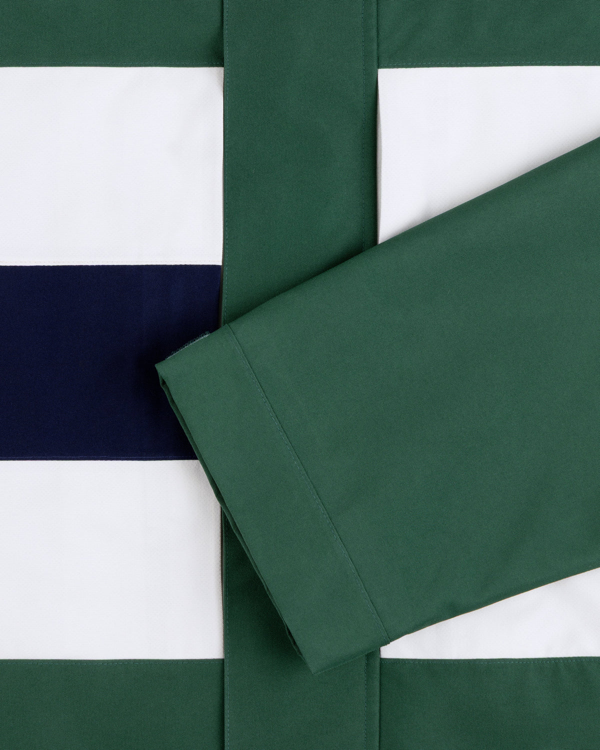 Aimé Leon Dore Essential - GORE-TEX Striped Sailing Jacket Dark green