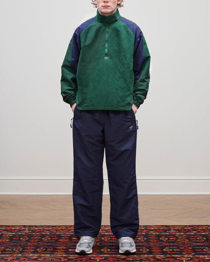 Aimé Leon Dore Trending - Crest Nylon Half-Zip Pullover Pine grove