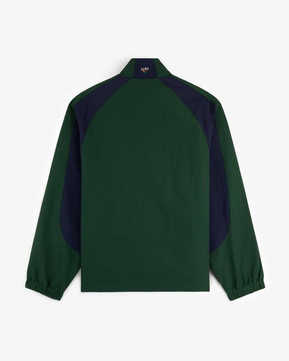 Aimé Leon Dore Trending - Crest Nylon Half-Zip Pullover Pine grove