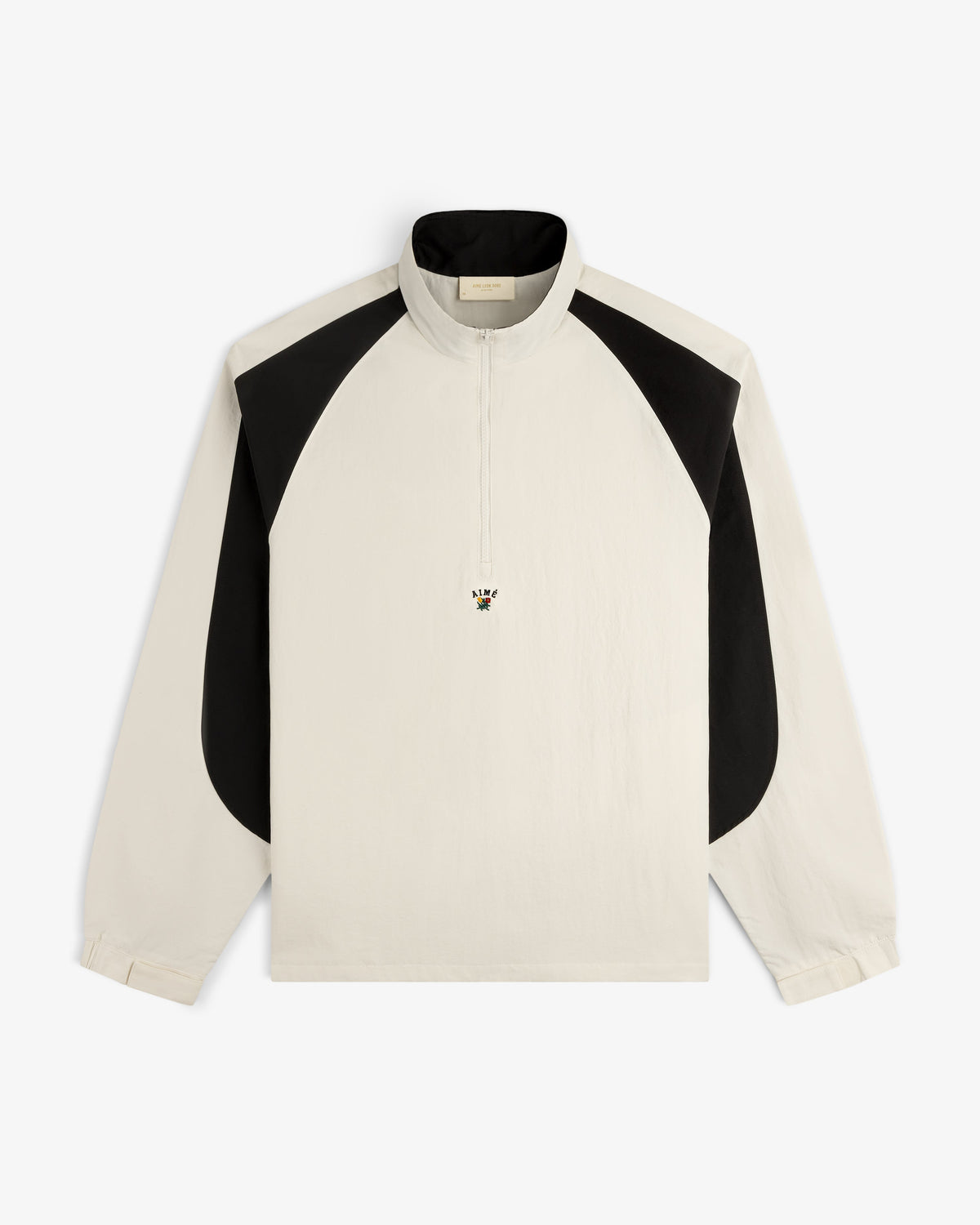 Aimé Leon Dore Best Seller - Crest Nylon Half-Zip Pullover Coconut milk