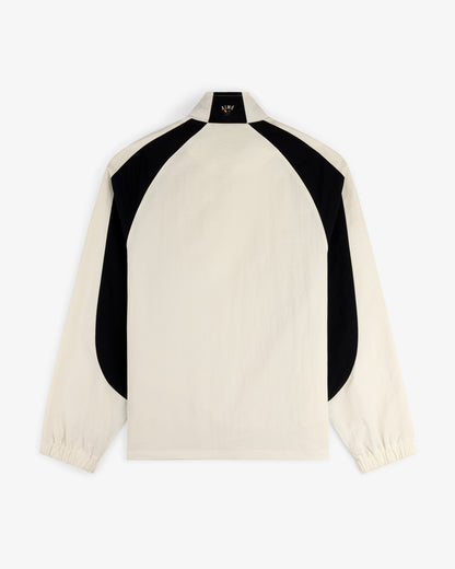 Aimé Leon Dore Best Seller - Crest Nylon Half-Zip Pullover Coconut milk
