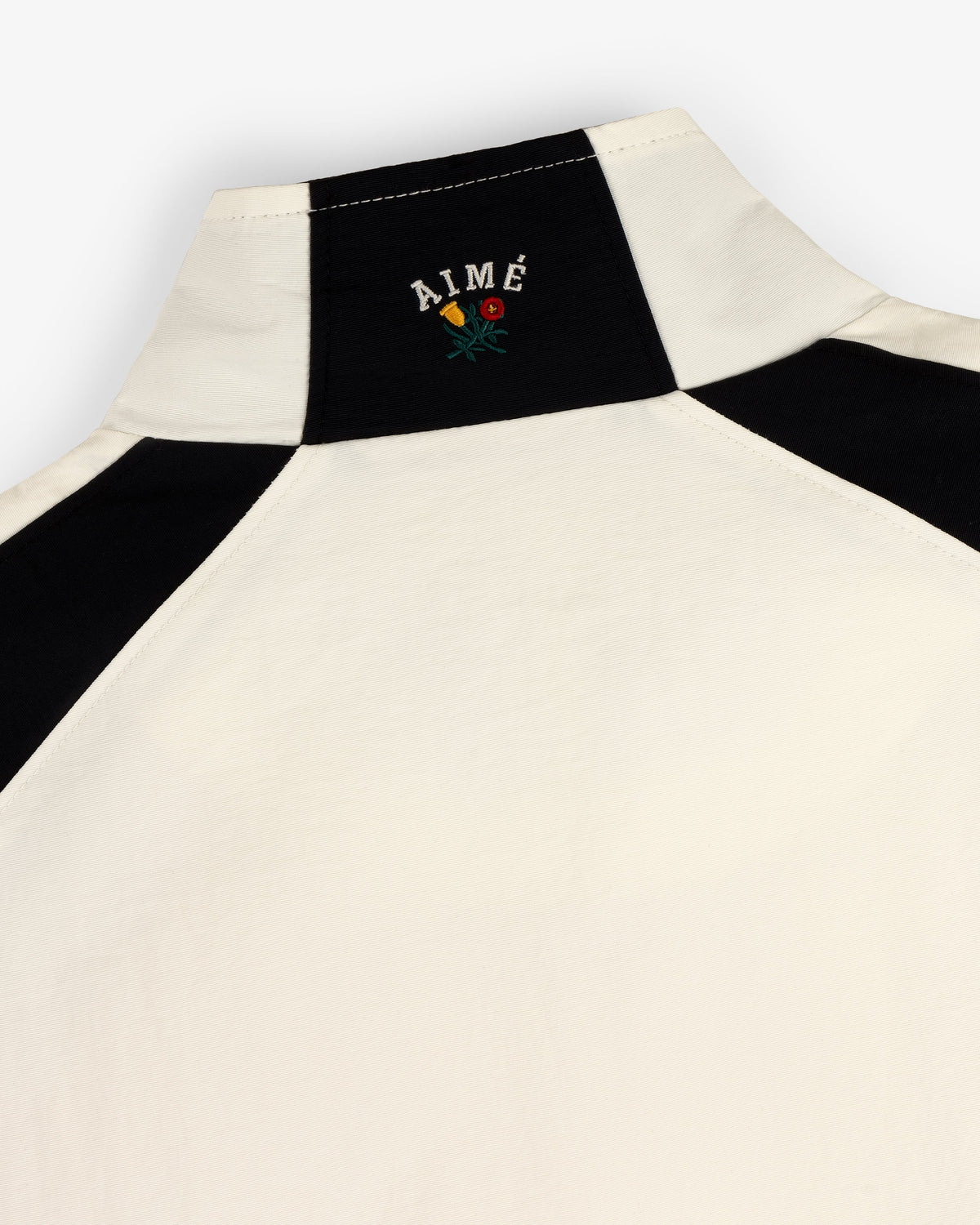 Aimé Leon Dore Best Seller - Crest Nylon Half-Zip Pullover Coconut milk